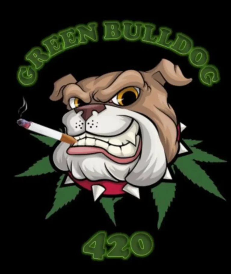 green bulldog 768x911