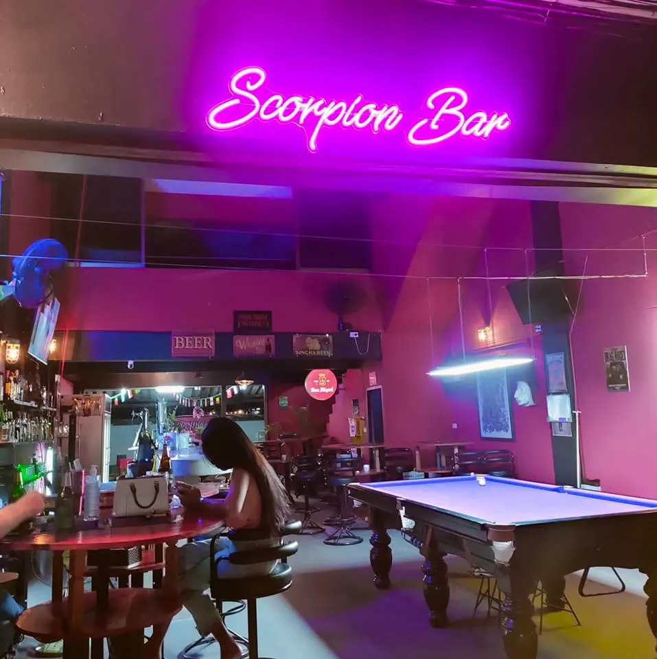 scorpion bar