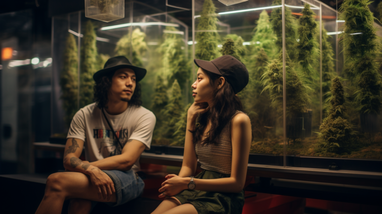 Can E Bus A Couple Of Tourists Sitting In A Cannabis Dispensary 963e1b4c E752 494f 8737 65dff56e4464