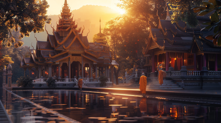 Monk Temple